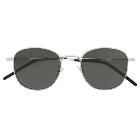 ysl new wave sl 299 sunglasses|Saint Laurent: Silver New Wave SL 299 Sunglasses .